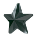 Serinity Hotfix Flat Back Crystals Rivoli Star (2816) Jet Hematite - Bluestreak Crystals