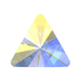 Serinity Hotfix Flat Back Crystals Rivoli Triangle (2716) Crystal AB - Bluestreak Crystals