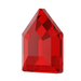 Serinity Hotfix Flat Back Crystals Small Pentagon (2775) Light Siam - Bluestreak Crystals