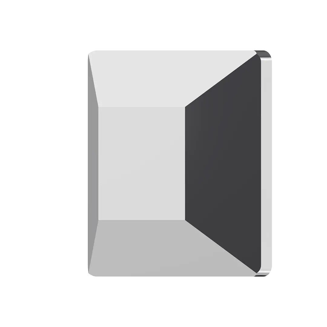 Serinity Hotfix Flat Back Crystals Square (2400) Crystal Light Chrome - Bluestreak Crystals