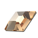 Serinity Hotfix Flat Back Crystals Square (2400) Light Colorado Topaz - Bluestreak Crystals