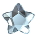 Serinity Hotfix Flat Back Crystals Star Flower (2754) Aquamarine - Bluestreak Crystals