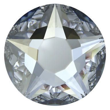 Serinity Hotfix Flat Back Crystals Star Rose (2100) Crystal Blue Shade - Bluestreak Crystals