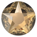 Serinity Hotfix Flat Back Crystals Star Rose (2100) Crystal Golden Shadow - Bluestreak Crystals