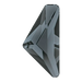 Serinity Hotfix Flat Back Crystals Triangle Isosceles (2738) Crystal Silver Night - Bluestreak Crystals