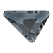 Serinity Hotfix Flat Back Crystals Triangle Scalene (2739) Crystal Silver Night - Bluestreak Crystals