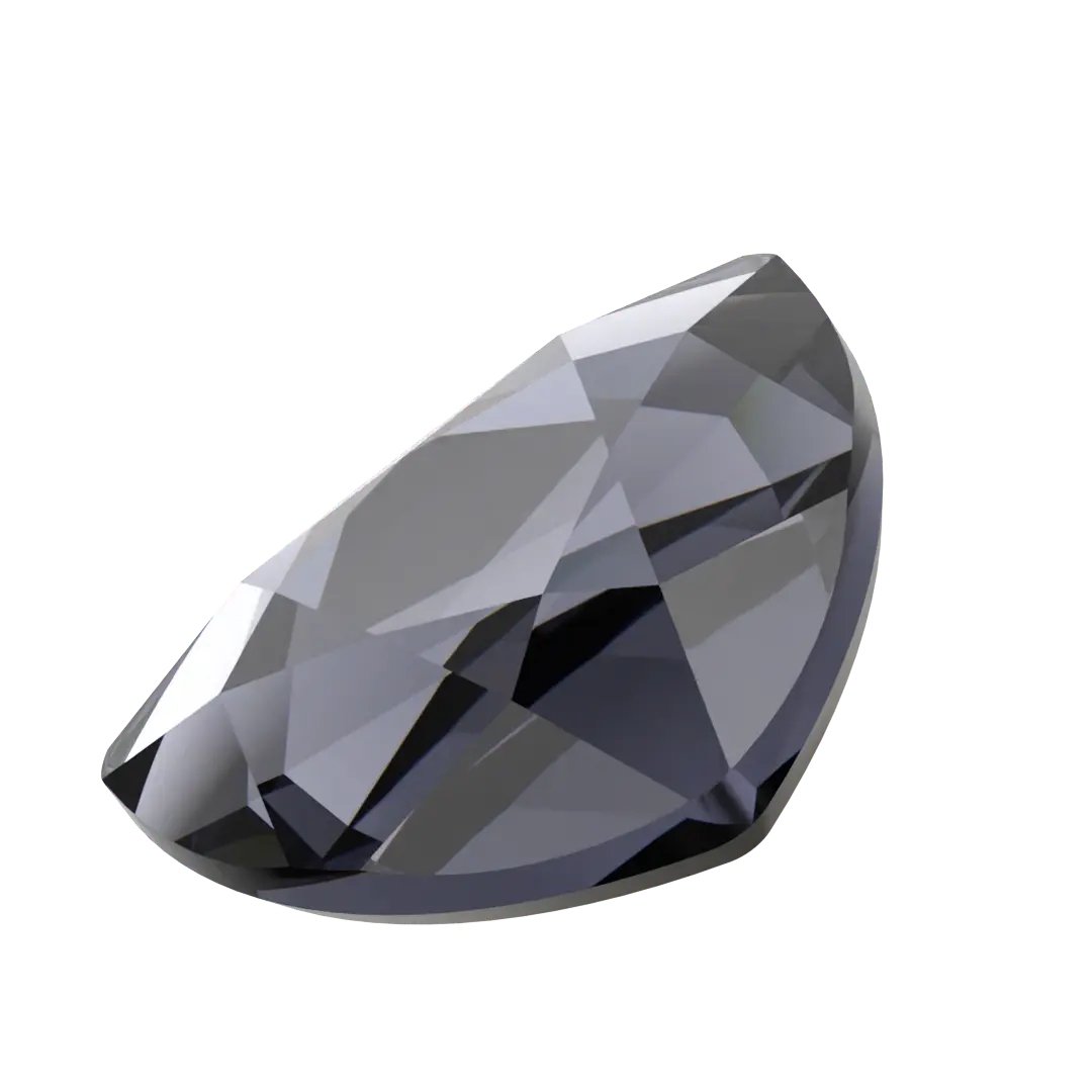Serinity Hotfix Flat Back Crystals Trilliant (2472) Graphite - Bluestreak Crystals