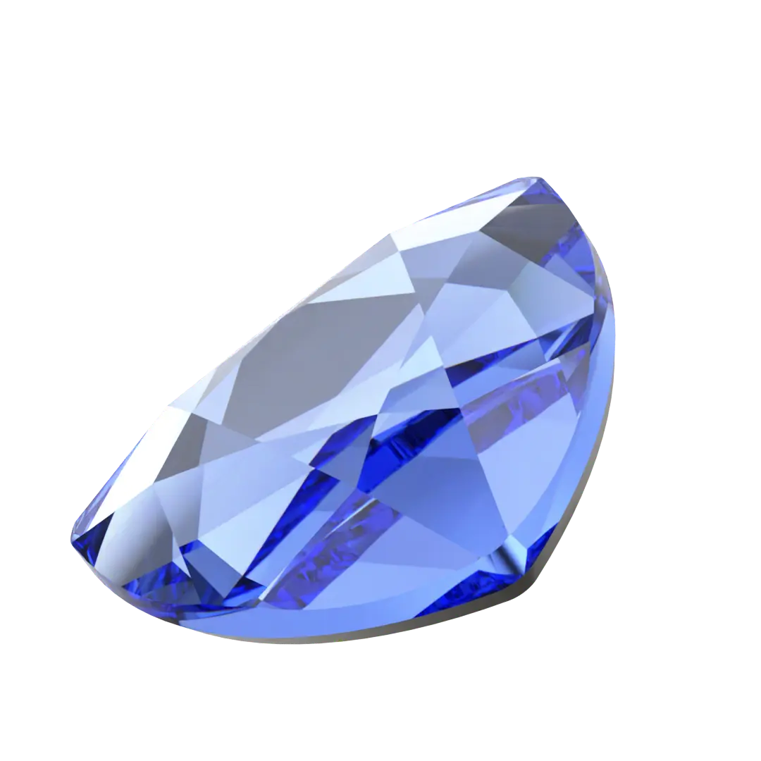 Serinity Hotfix Flat Back Crystals Trilliant (2472) Sapphire - Bluestreak Crystals