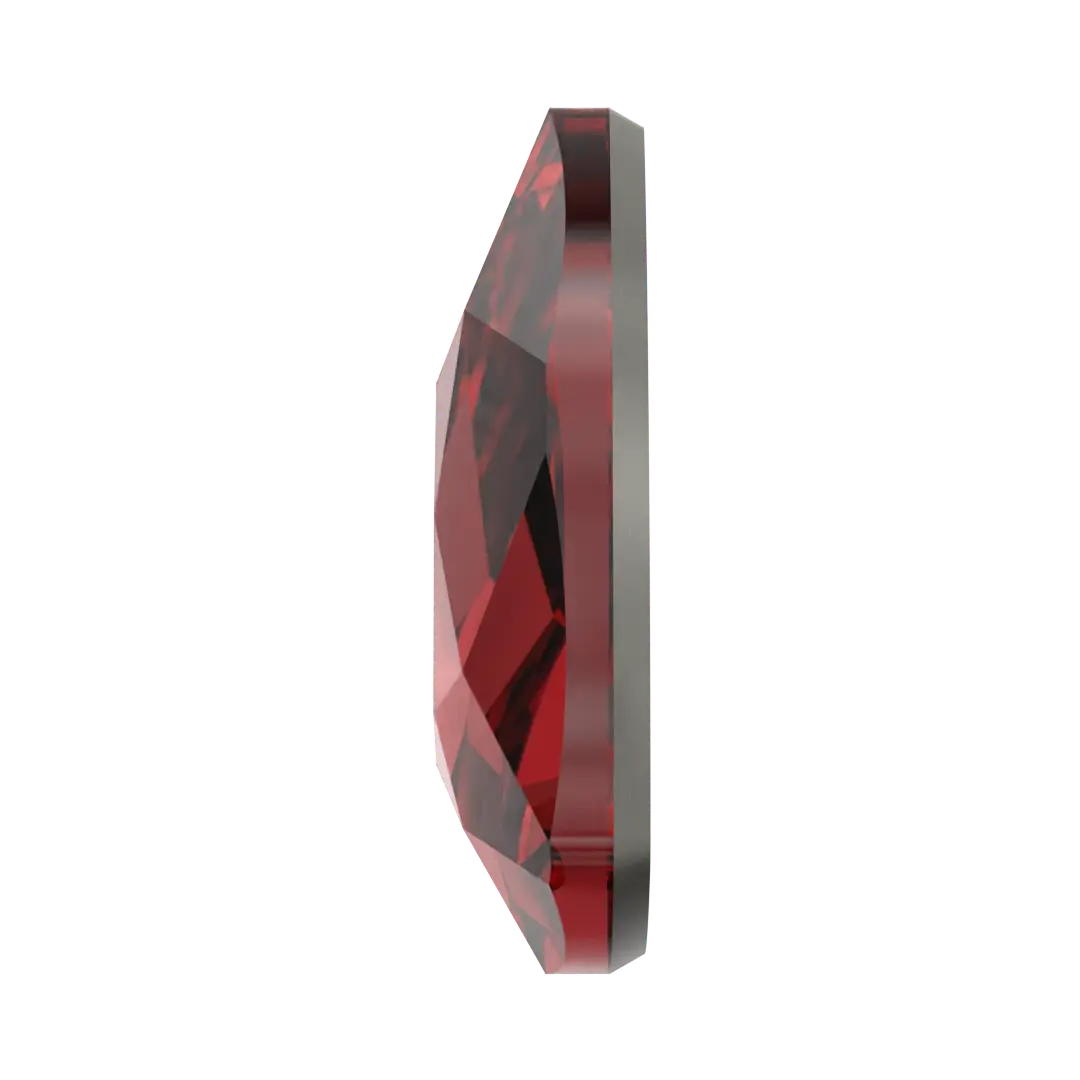 Serinity Hotfix Flat Back Crystals Trilliant (2472) Scarlet - Bluestreak Crystals