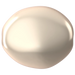 Serinity Pearls Baroque Coin (5842) Crystal Creamrose - Bluestreak Crystals