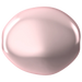 Swarovski Pearls Baroque Coin (5842) Crystal Rosaline - Bluestreak Crystals