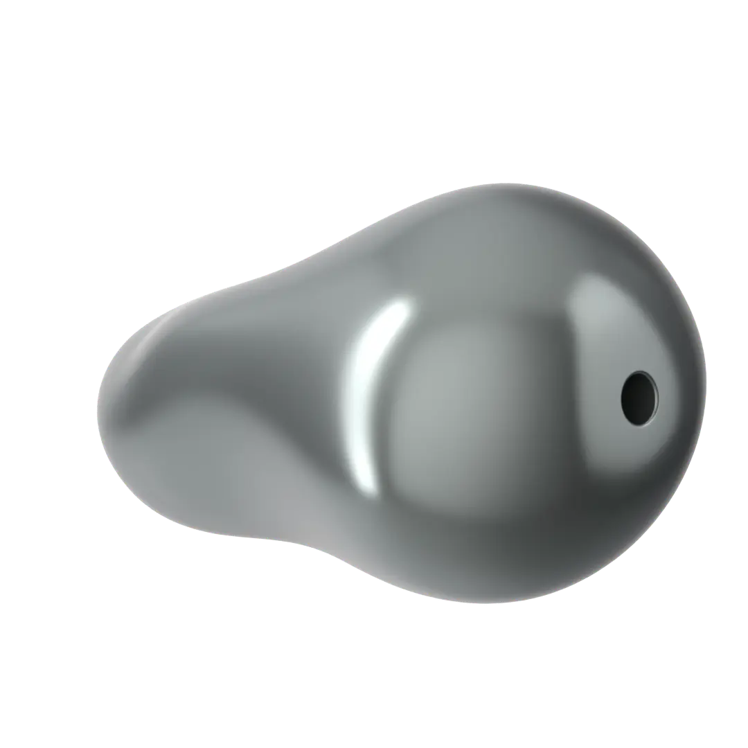 Swarovski Pearls Baroque Drop (5843) Crystal Dark Grey - Bluestreak Crystals