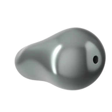 Swarovski Pearls Baroque Drop (5843) Crystal Dark Grey - Bluestreak Crystals