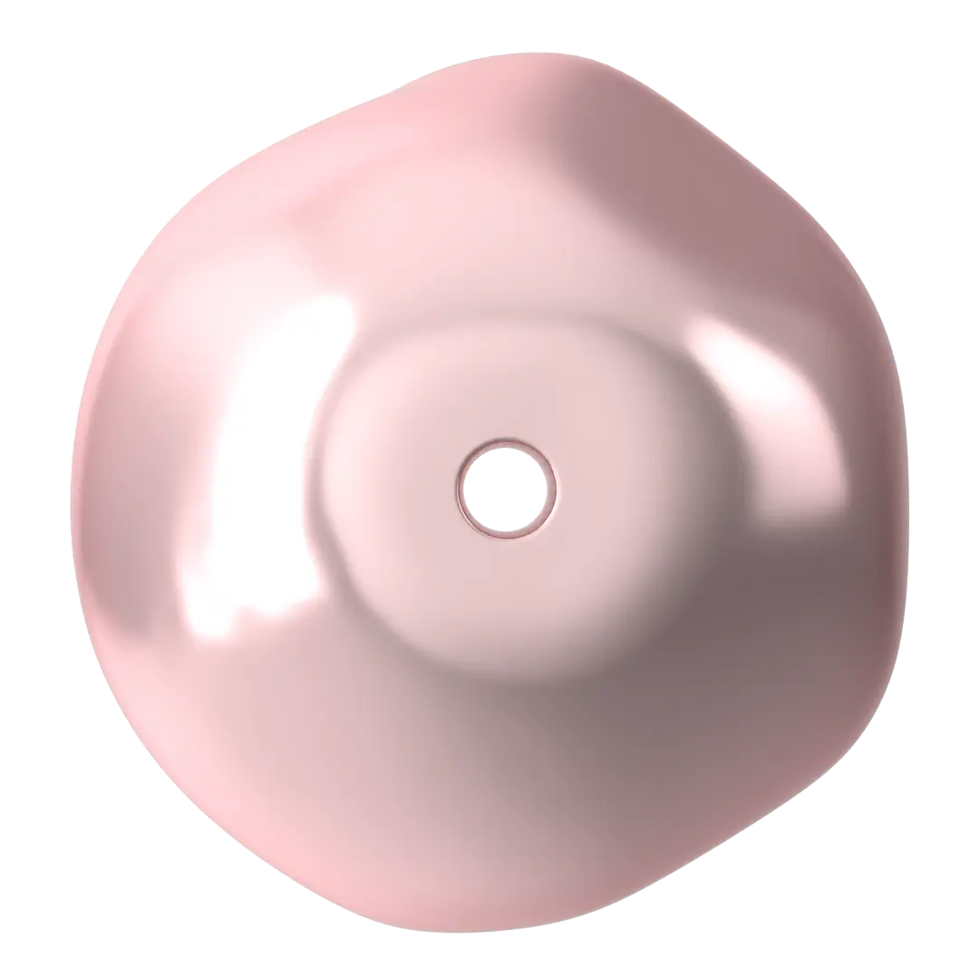 Swarovski Pearls Baroque Round (5841) Crystal Rosaline - Bluestreak Crystals