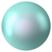 Serinity Pearls Cabochon (5817) Crystal Iridescent Light Turquoise - Bluestreak Crystals