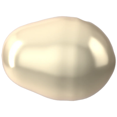Serinity Pearls Pear (5821) Crystal Cream - Bluestreak Crystals