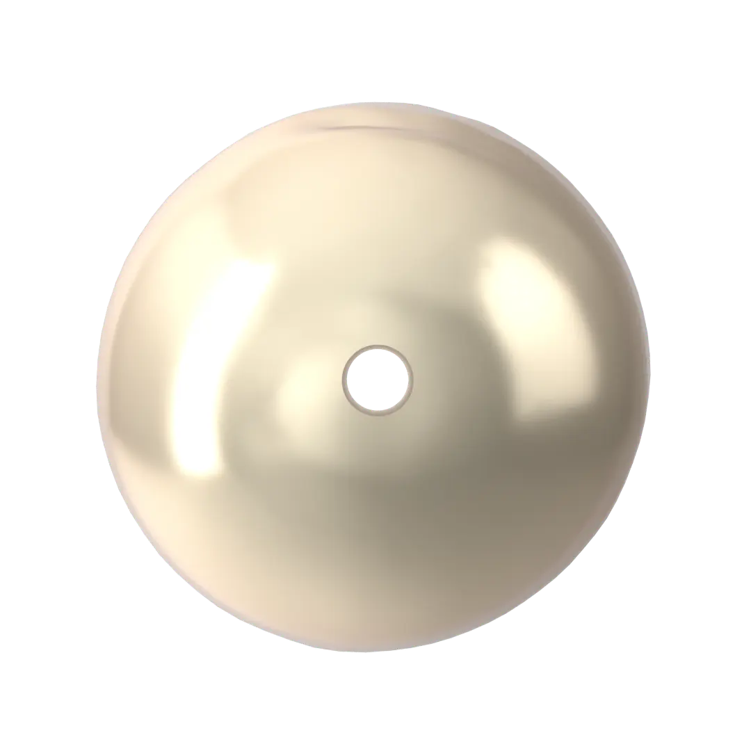 Serinity Pearls Pear (5821) Crystal Creamrose Light - Bluestreak Crystals