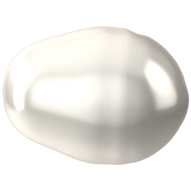 Serinity Pearls Pear (5821) Crystal White - Bluestreak Crystals