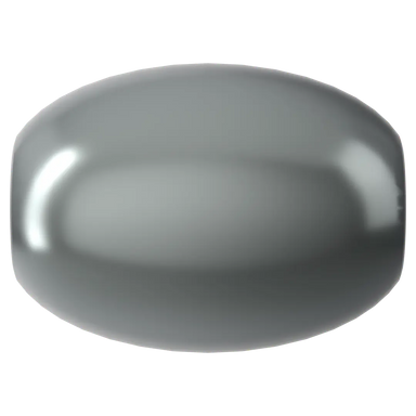 Swarovski Pearls Rice (5824) Crystal Dark Grey - Bluestreak Crystals