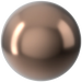 Serinity Pearls Round (5810) Crystal Brown - Bluestreak Crystals