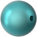 Serinity Pearls Round (5810) Crystal Iridescent Dark Turquoise - Bluestreak Crystals