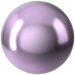 Swarovski Pearls Round (5810) Crystal Light Amethyst - Bluestreak Crystals