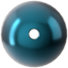 Serinity Pearls Round (5810) Crystal Petrol - Bluestreak Crystals