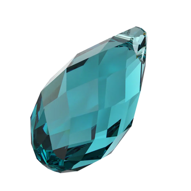 Serinity Pendants Briolette (6010) Blue Zircon - Bluestreak Crystals