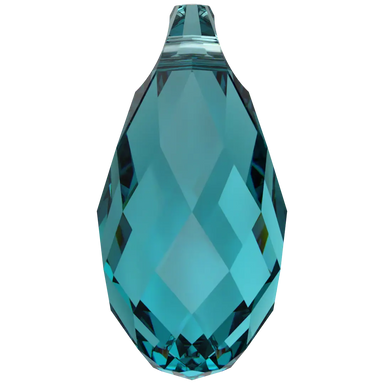 Serinity Pendants Briolette (6010) Blue Zircon - Bluestreak Crystals