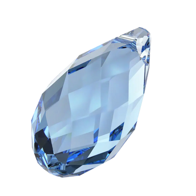 Serinity Pendants Briolette (6010) Cool Blue - Bluestreak Crystals