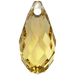 Serinity Pendants Briolette (6010) Dark Jonquil - Bluestreak Crystals