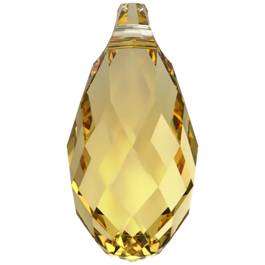 Serinity Pendants Briolette (6010) Dark Jonquil - Bluestreak Crystals