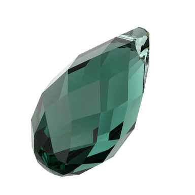 Serinity Pendants Briolette (6010) Emerald - Bluestreak Crystals