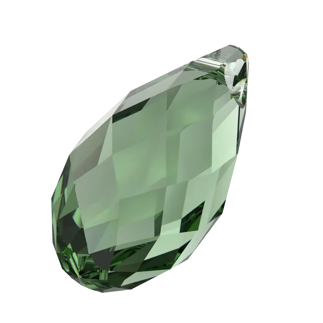 Serinity Pendants Briolette (6010) Erinite - Bluestreak Crystals