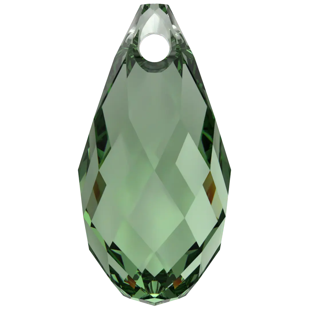 Serinity Pendants Briolette (6010) Erinite - Bluestreak Crystals
