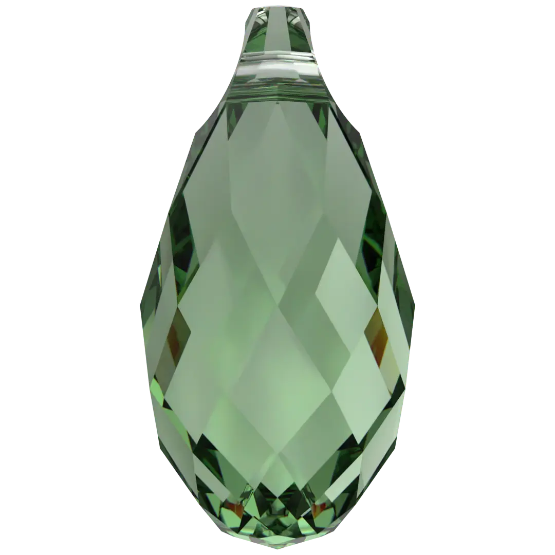 Serinity Pendants Briolette (6010) Erinite - Bluestreak Crystals