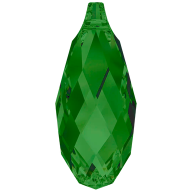 Serinity Pendants Briolette (6010) Fern Green - Bluestreak Crystals