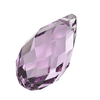 Serinity Pendants Briolette (6010) Light Amethyst - Bluestreak Crystals