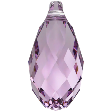 Serinity Pendants Briolette (6010) Light Amethyst - Bluestreak Crystals