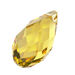 Serinity Pendants Briolette (6010) Light Topaz - Bluestreak Crystals