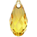 Serinity Pendants Briolette (6010) Light Topaz - Bluestreak Crystals
