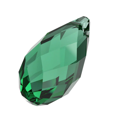 Swarovski Pendants Briolette (6010) Majestic Green - Bluestreak Crystals