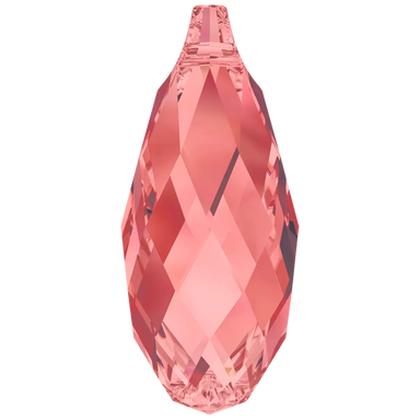 Serinity Pendants Briolette (6010) Padparadscha - Bluestreak Crystals