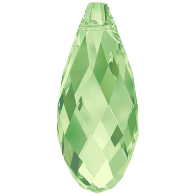 Serinity Pendants Briolette (6010) Peridot - Bluestreak Crystals