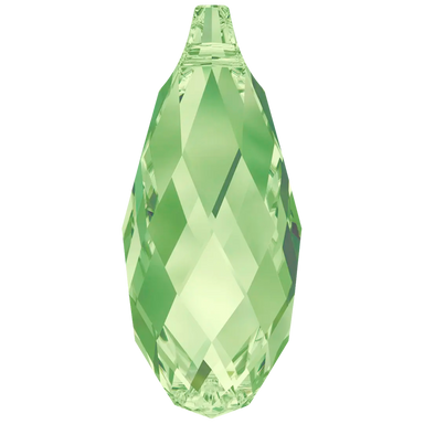 Serinity Pendants Briolette (6010) Peridot - Bluestreak Crystals