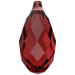 Serinity Pendants Briolette (6010) Siam - Bluestreak Crystals