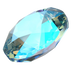 Serinity Pendants Classic Cut (6430) Aquamarine Shimmer - Bluestreak Crystals