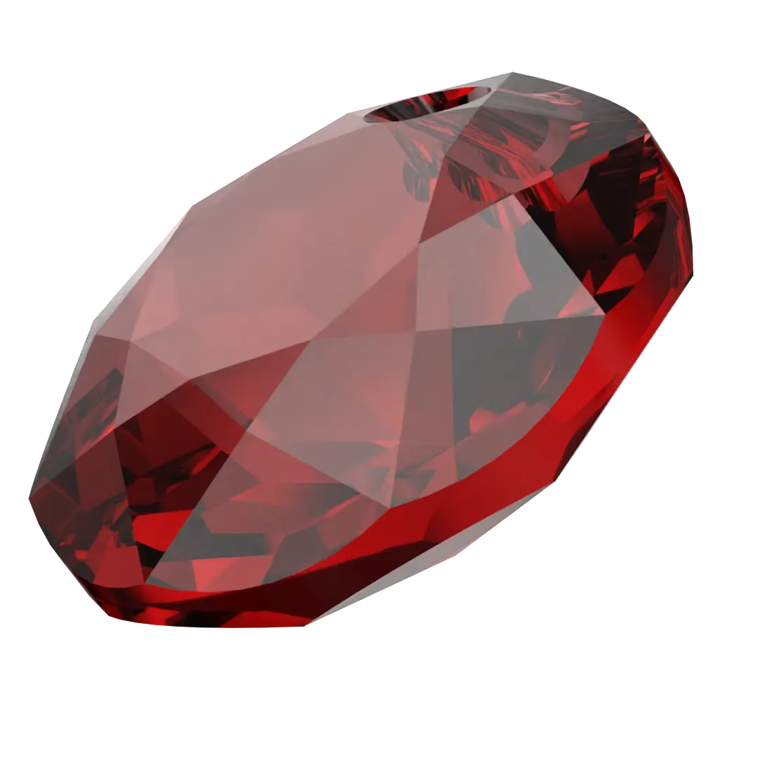 Serinity Pendants Classic Cut (6430) Siam - Bluestreak Crystals