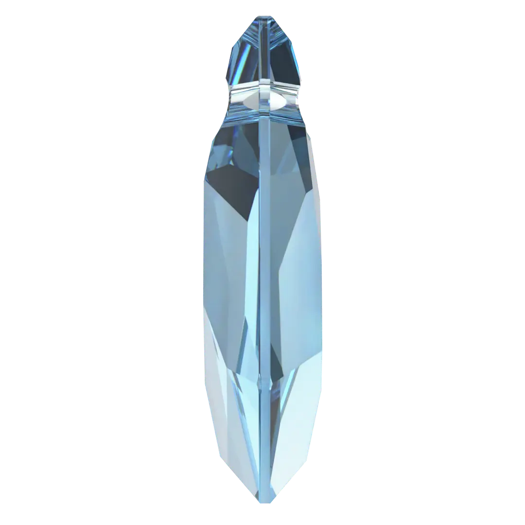 Serinity Pendants De-Art (6670) Aquamarine - Bluestreak Crystals