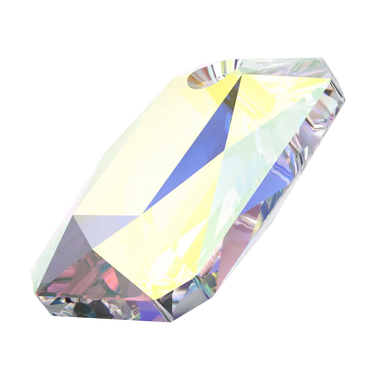 Serinity Pendants Emerald Cut (6435) Crystal AB - Bluestreak Crystals